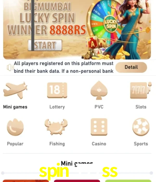 spin 777ss login