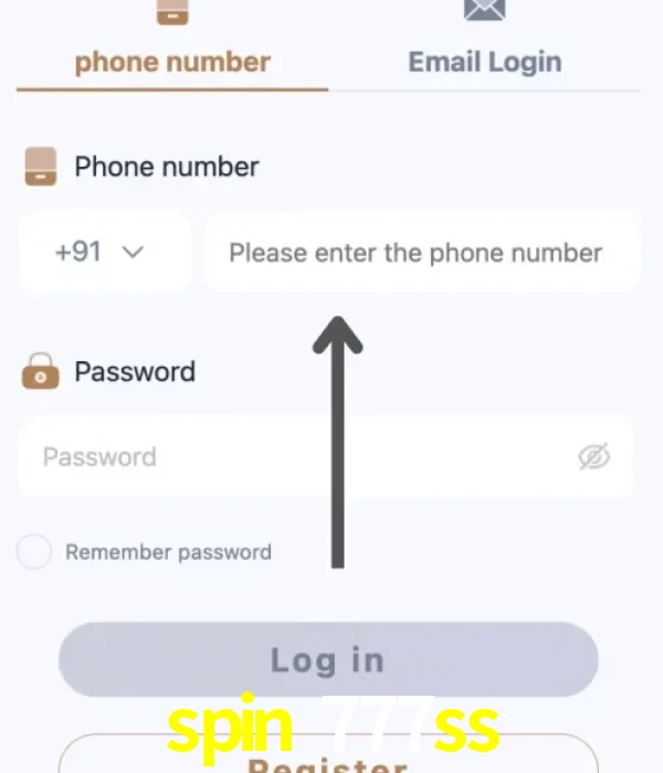 spin 777ss login